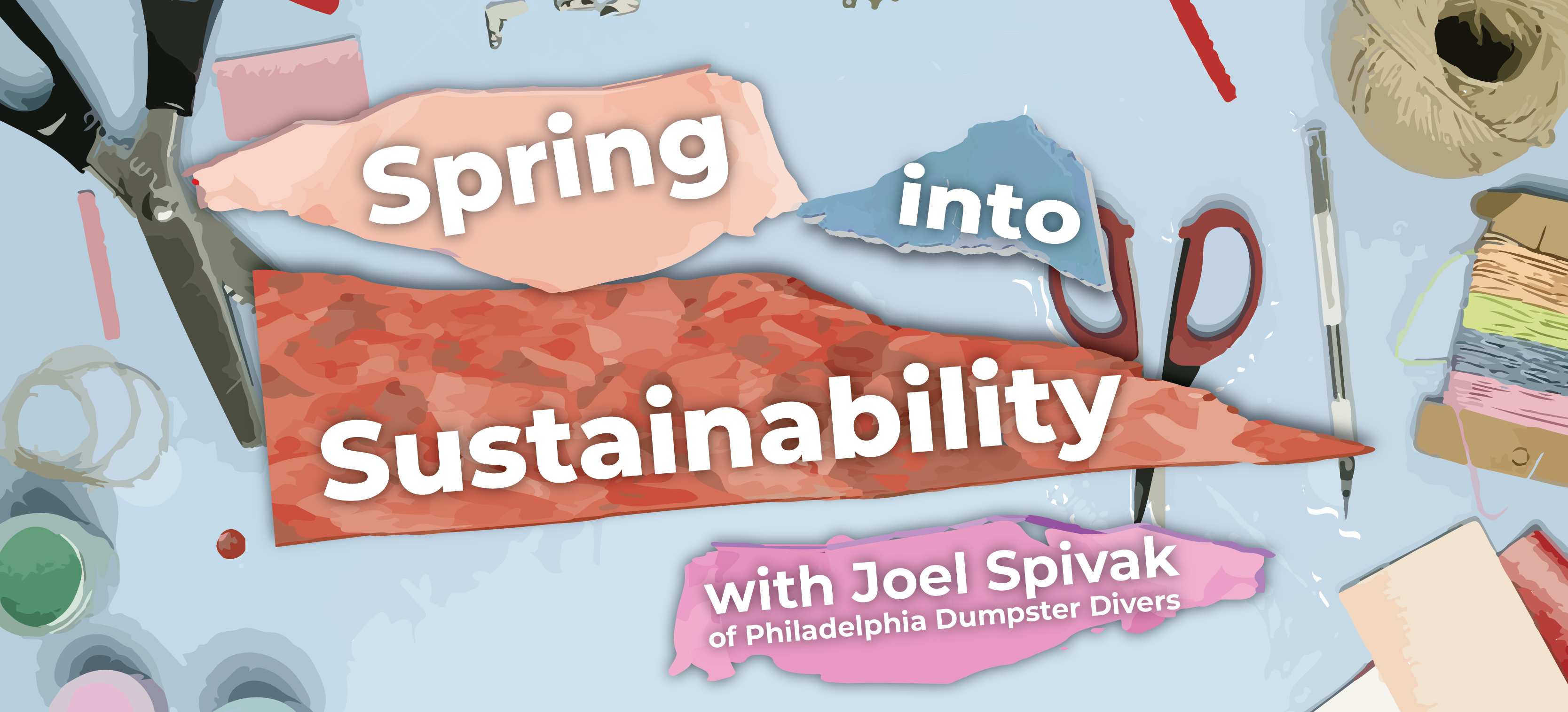 Spring into Sustainability banner