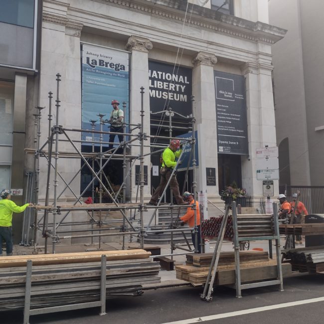 NLM starts renovations with support of RACP Grant.