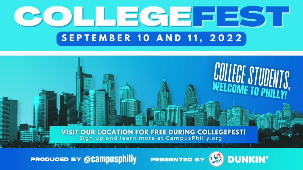 CollegeFest announcement banner