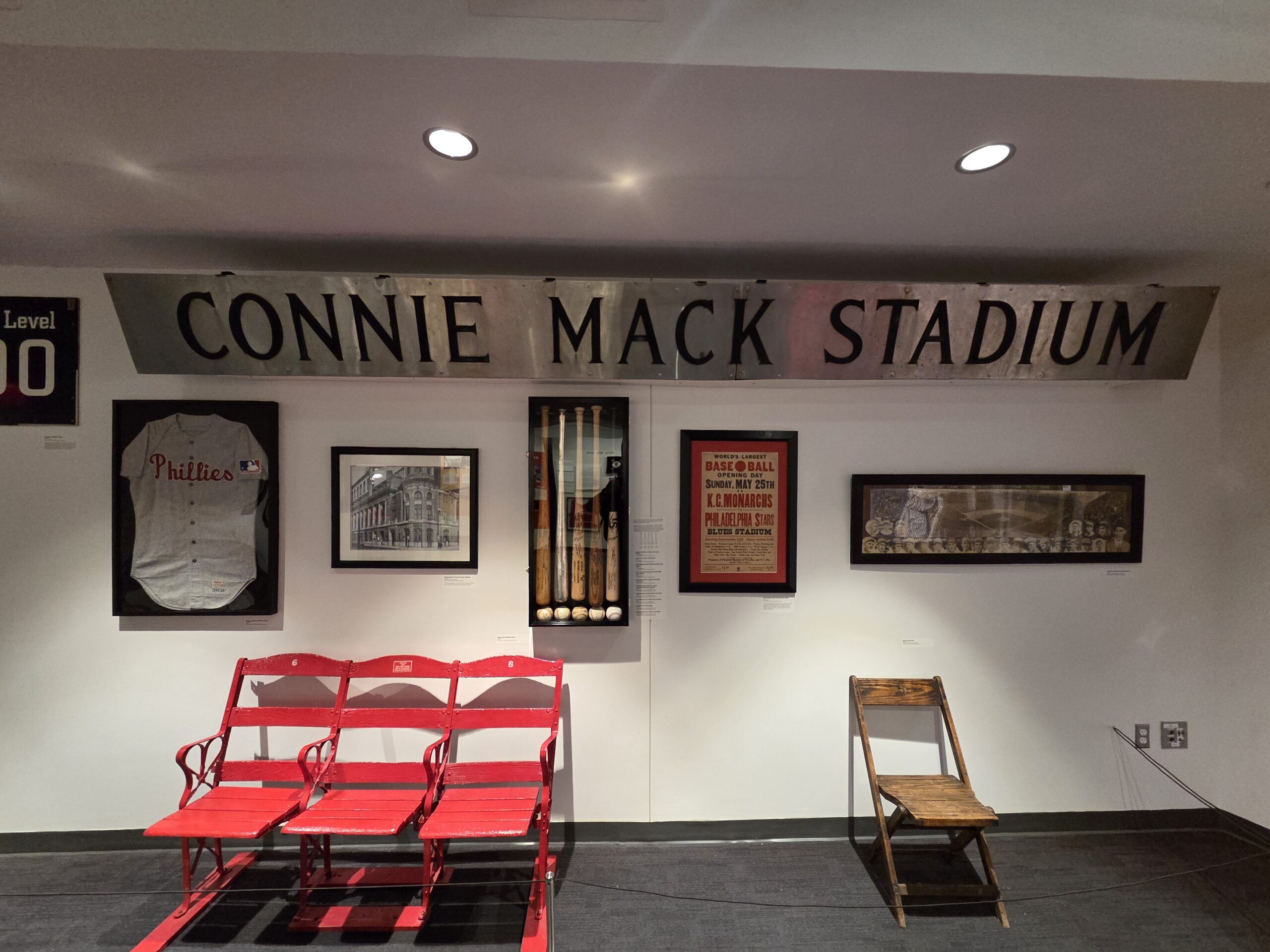 Conny Mack Stadium Sign